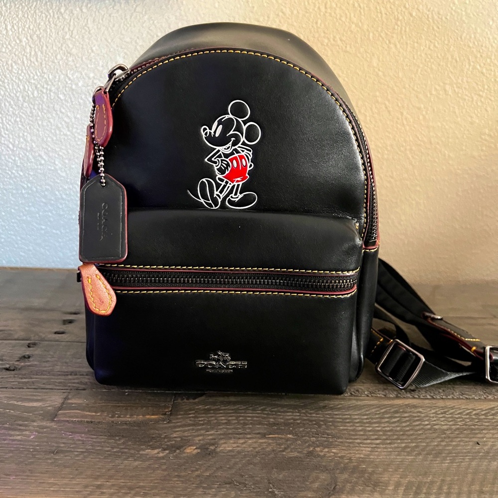 Coach Mickey Mouse Backpack - Picture 2 of 6